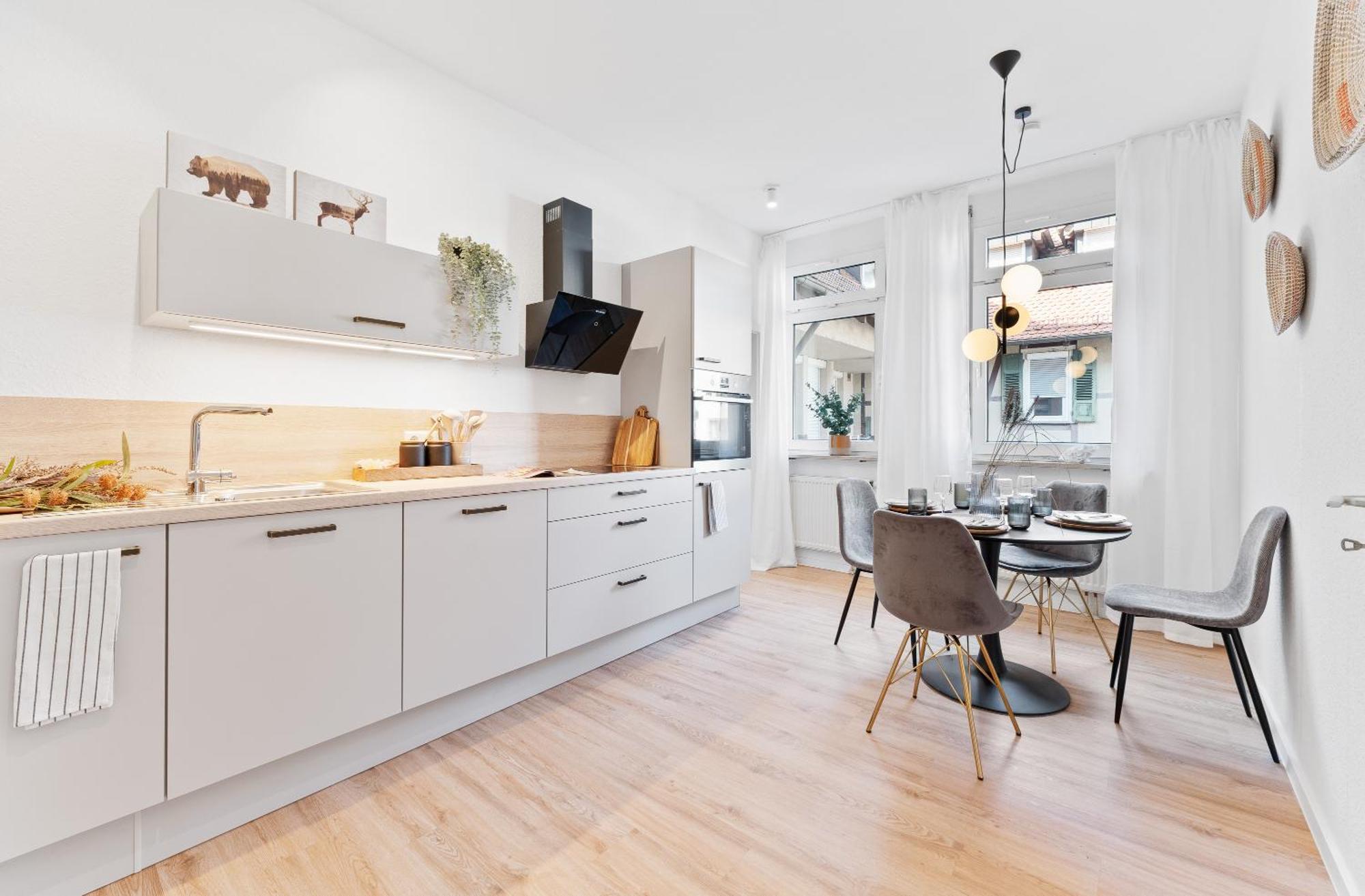 Helle Zentrumsnahe Familienfreundliche Ferienwohnung Fellbach Extérieur photo